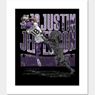 Justin Jefferson Minnesota Catch Posters and Art